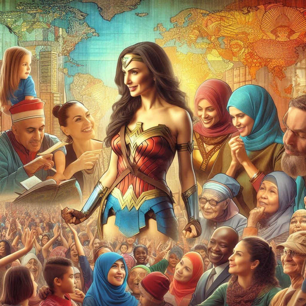 Wonder woman art