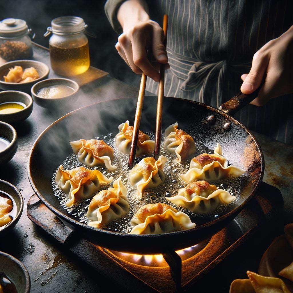 Pan-Fried Wontons

